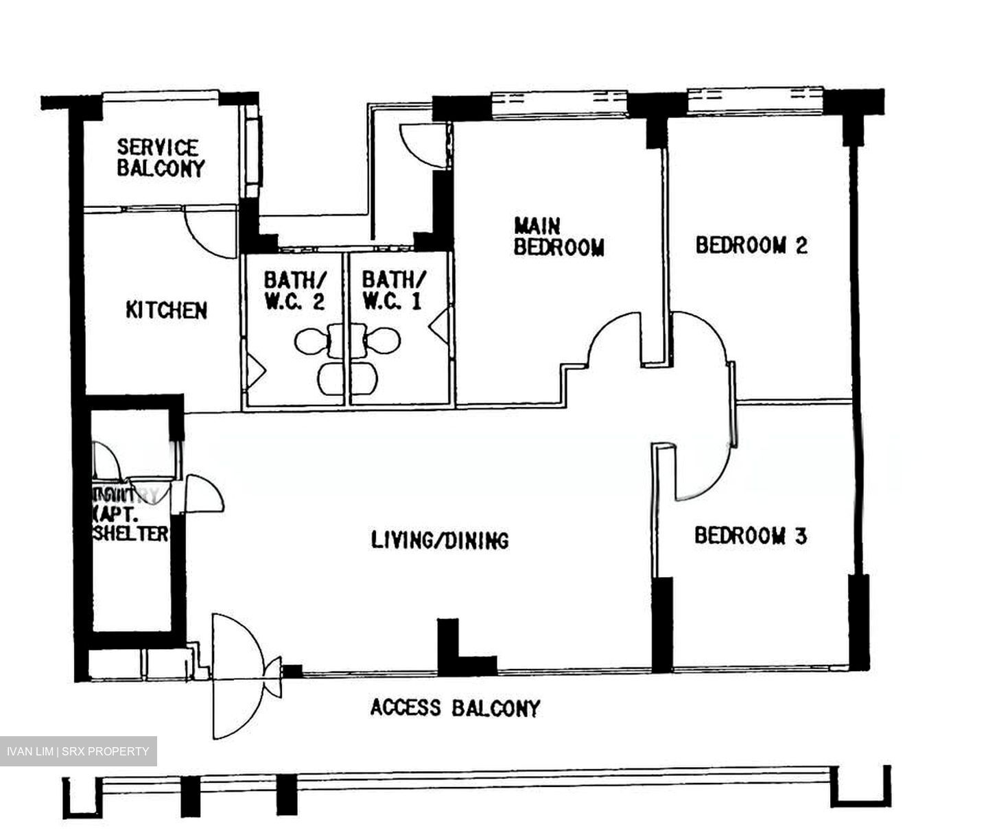 Blk 976 Hougang Street 91 (Hougang), HDB 4 Rooms #550065831